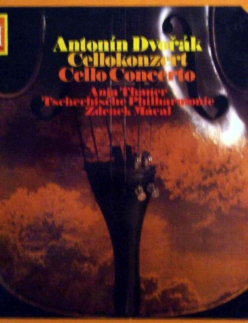 Anja Thauer Czech Philharmonic Orchestra Zdenek Macal - Dvor?°k: Cello Concerto in B-Minor, Op. 104 Vinyl Record