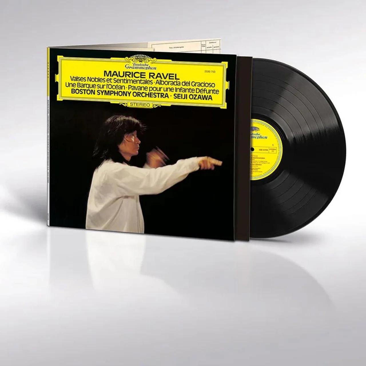 BOSTON SYMPHONY / OZAWA - Ravel The Orchestral Works Vinyl Record