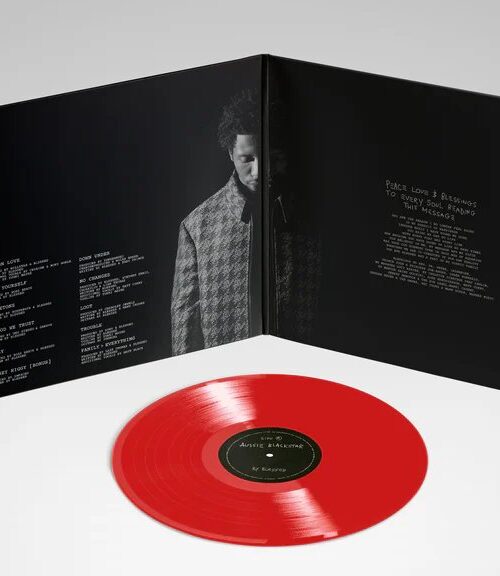 BLESSED - AUSSIE BLACKSTAR (RED VINYL) Vinyl Record