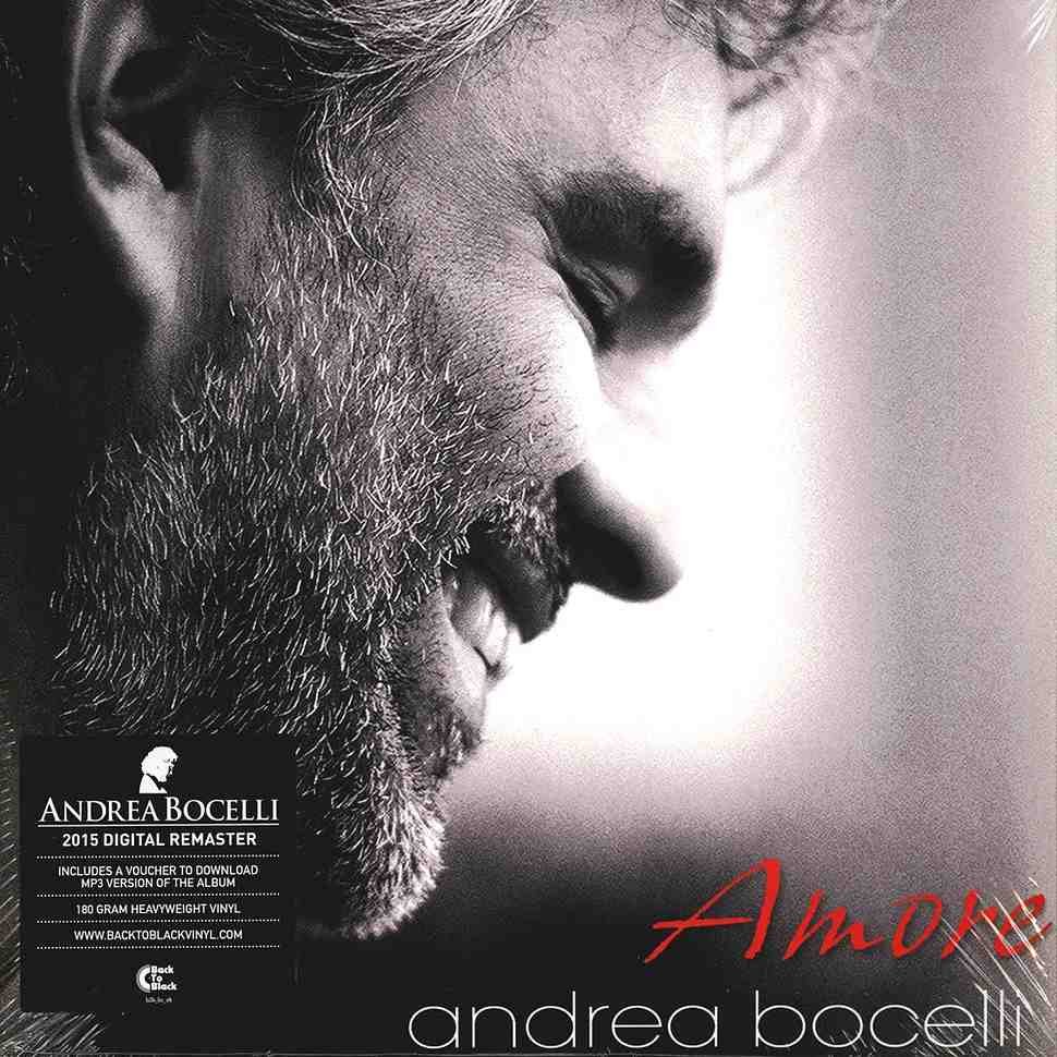 BOCELLI ANDREA - AMORE (REMASTERED 2LP) Vinyl Record