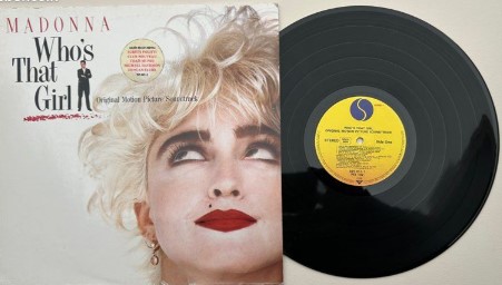 MADONNA - WHOS THAT GIRL OST (BACK 2 TH Vinyl Record