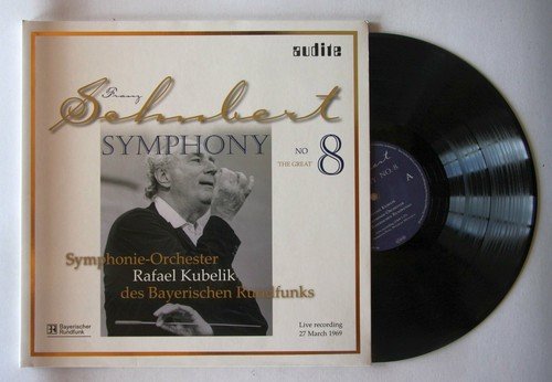 BAYERISCHEN RSO / RAFAEL KUBE - SCHUBERT SYMPHONY NO. 8 Vinyl Record