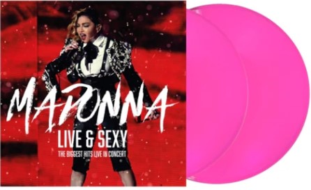 MADONNA - Live & Sexy (Pink Vinyl) Vinyl Record