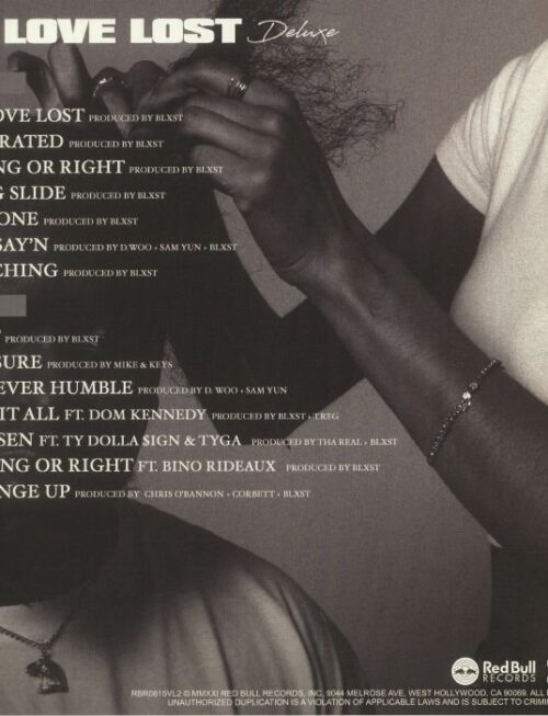 BLXST - NO LOVE LOST (DELUXE) Vinyl Record