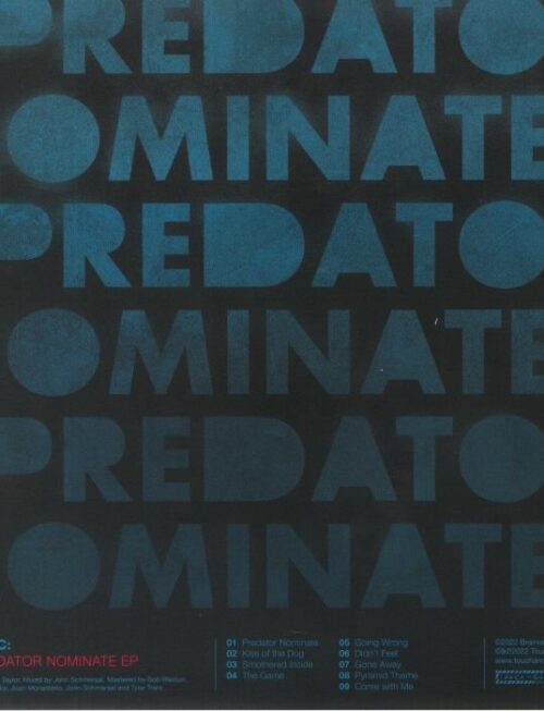 BRAINIAC - THE PREDATOR NOMINATE EP Vinyl Record