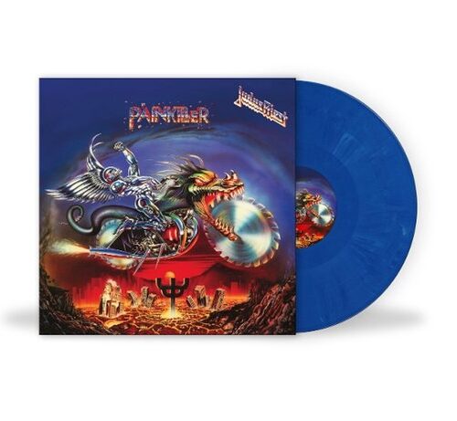 Judas Priest - Painkiller (35th Anniversary) Blue Vinyl Record