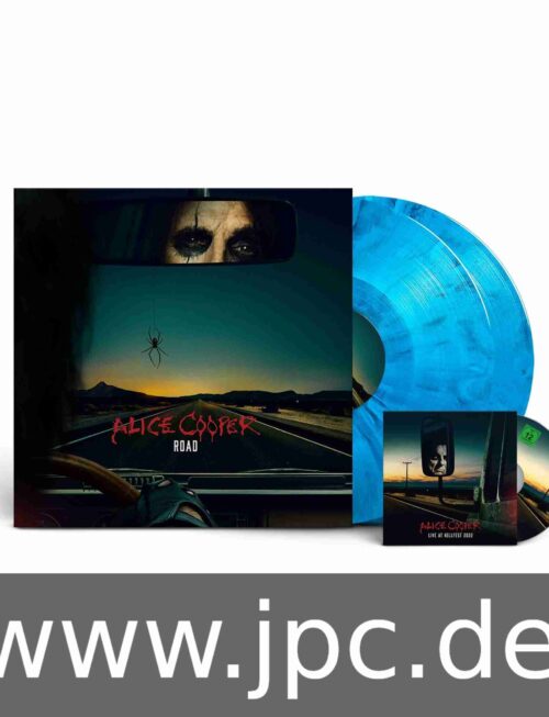 ALICE COOPER - Road (Blue Marbled Vinyl) Vinyl Record