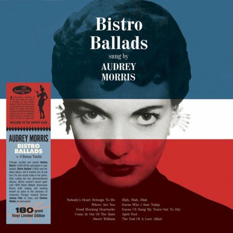 AUDREY MORRIS - Bistro Ballads (+4 Bonus Tracks) (Limited Edition) Vinyl Record