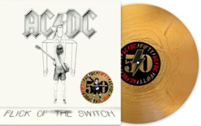 AC/DC - Flick Of The Switch (50th Anniversary Gold Color Vinyl) Vinyl Record