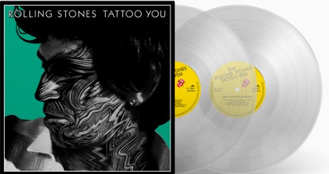 Rolling Stones - Tattoo You(2LP/GF/Clear/alt cover/40th/2021 Vinyl Record