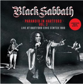 BLACK SABBATH - Paranoid In Hartford Vol. 2 (Red Vinyl) Vinyl Record