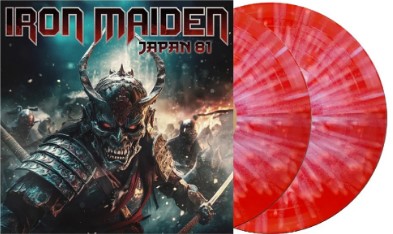 IRON MAIDEN - Japan 81 (Red/White Splatter Vinyl) Vinyl Record
