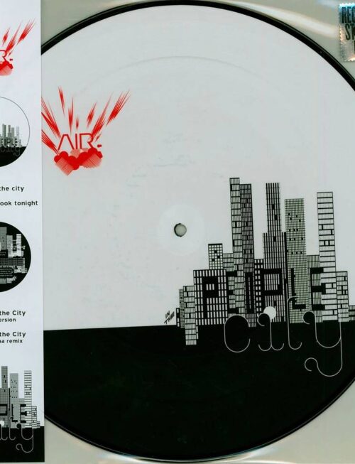 Air - People In The City (12?"Picture Vinyl Record