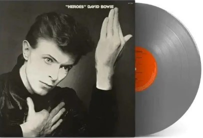 DAVID BOWIE - Heroes (2017 Remaster) (Grey Vinyl) (Indies) Vinyl Record