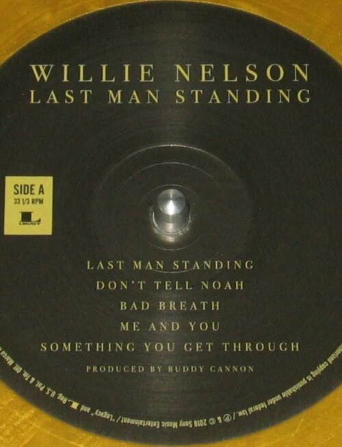 WILLIE NELSON - Last Man Standing Vinyl Record