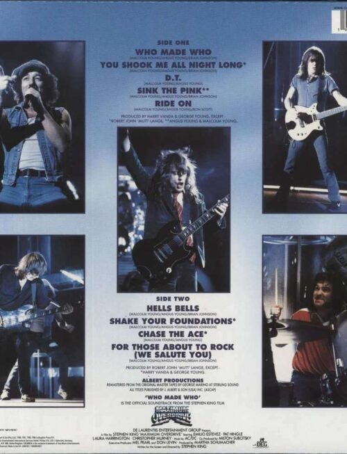 AC/DC - Who Made Who Vinyl Record