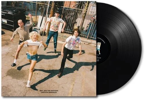 AMYL & THE SNIFFERS - Cartoon Darkness (Cartoon Black Edition) Vinyl Record