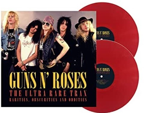 GUNS N ROSES - The Ultra Rare Trax (Red Vinyl) Vinyl Record