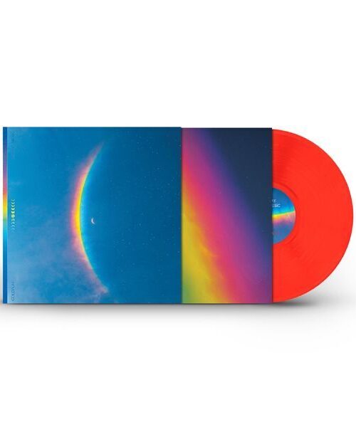 Coldplay - Moon Music Vinyl Record (Red Colour)