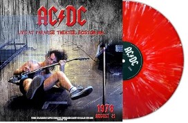 AC/DC - Live At Paradise Theater. Boston 1978 (Red Cloudy Vinyl) Vinyl Record