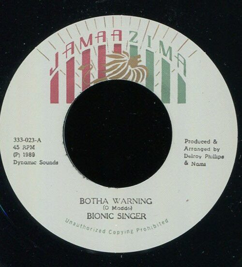 Bionic Singer - Botha Warning Vinyl Record