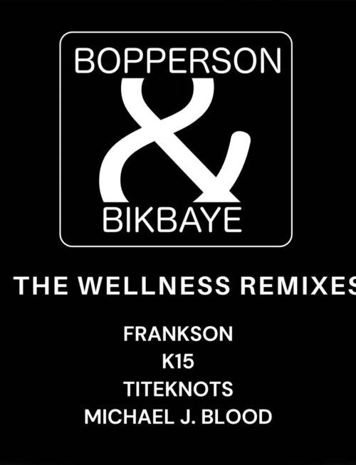 Bopperson & Bikbaye - The Wellness Remixes Vinyl Record