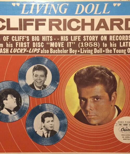 CLIFF RICHARD - LIVING DOLL Vinyl Record