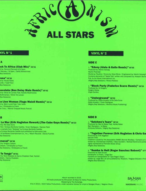 AFRICANISM ALL STARS - AFRICANISM IV Vinyl Record