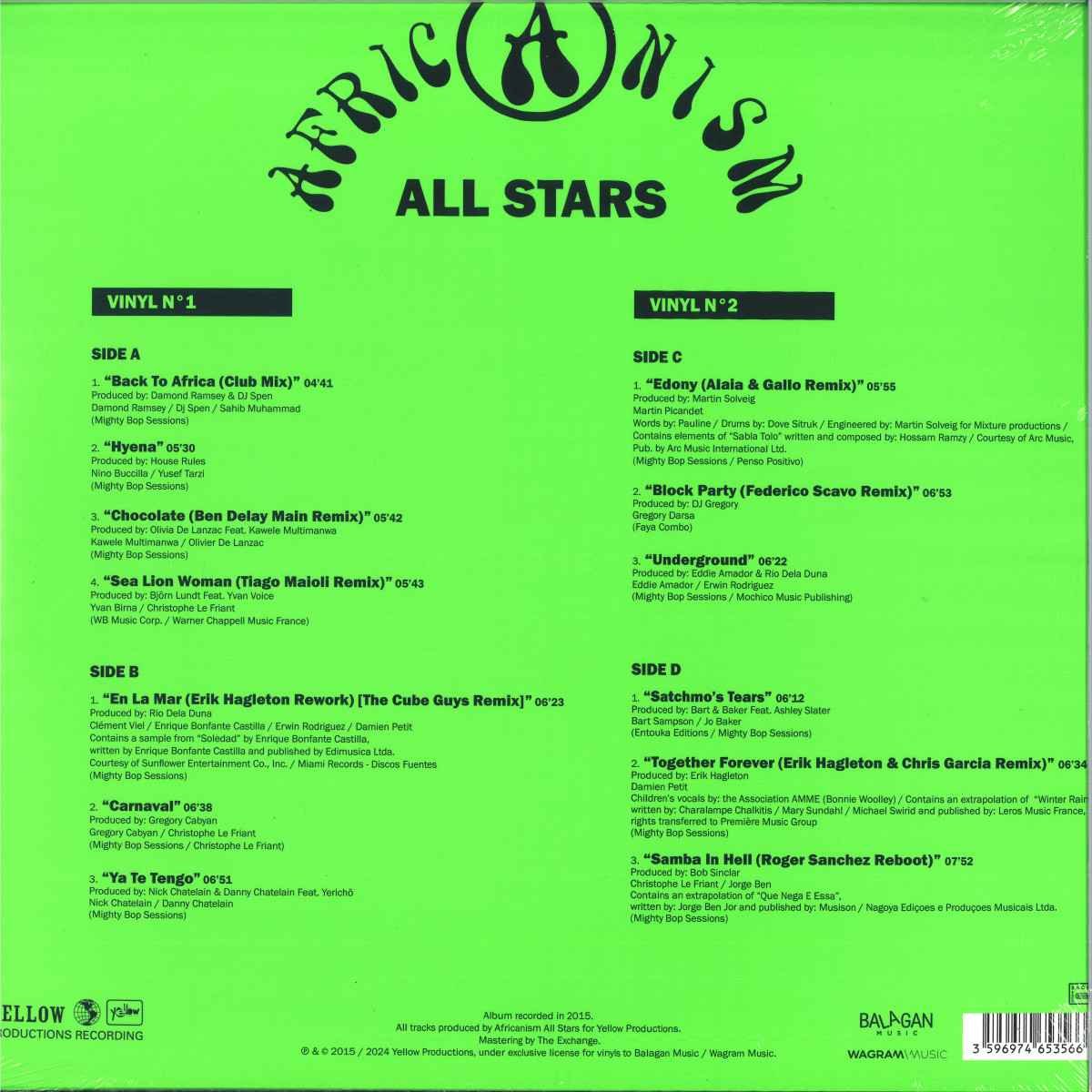 AFRICANISM ALL STARS - AFRICANISM IV Vinyl Record