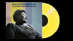 ELLA FITZGERALD - Sings The Essential Cole Porter Song Book (Solid Yellow Vinyl) Vinyl Record