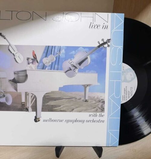 ELTON JOHN-LIVE IN AUSTRALIA WITH THE MEL Vinyl