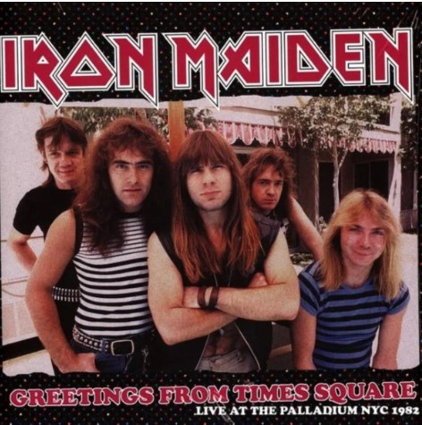 IRON MAIDEN - Greetings From Times Square - Live At The Palladium NYC 1982 Vinyl Record
