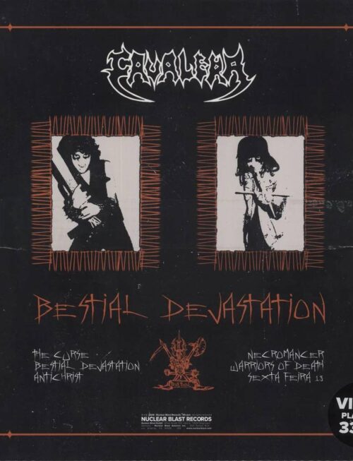 Cavalera - Bestial Devastation Vinyl Record