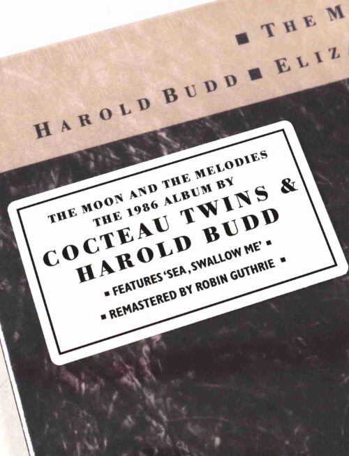 COCTEAU TWINS AND HAROLD BUDD - THE MOON AND THE MELODIES Vinyl Record