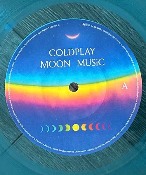 Coldplay - Moon Music Vinyl Record