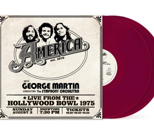 AMERICA - AMERICA: LIVE AT THE HOLLYWOOD BOWL 1975 Vinyl Record