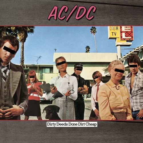 AC/DC - Dirty Deeds Done Dirt Cheap Vinyl Record