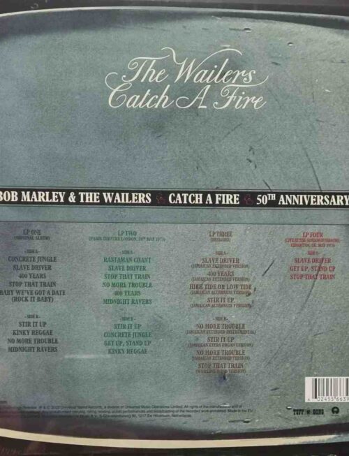 Bob Marley & The Wailers - Catch A Fire Vinyl Record