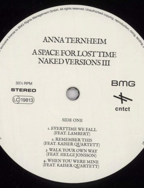 ANNA TERNHEIM - A Space For Lost Time Vinyl Record
