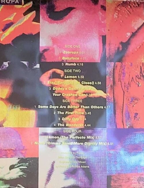 U2 - Zooropa(2LP/GF/YELLOW/30TH ANNIVERSARY) Vinyl Record