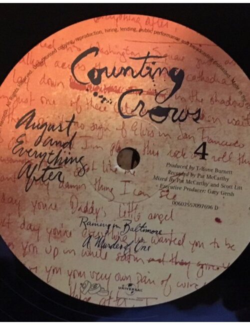 Counting Crows - August and Everthing After Vinyl Record