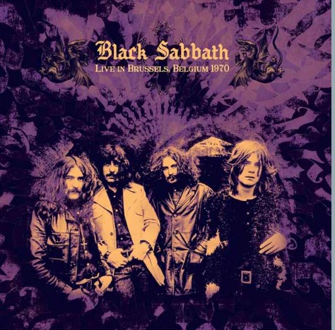 BLACK SABBATH - Live In Brussels. Belgium 1970 (Purple Marbled Vinyl) Vinyl Record