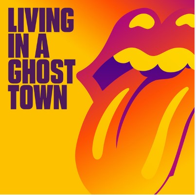 Rolling Stones - Living In A Ghost Town (10INCH PURPLE) Vinyl Record