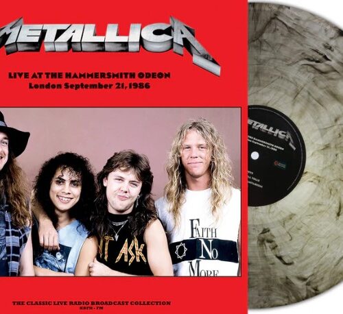 METALLICA - Live At The Hammersmith Odeon. London 1986 (Grey Marble Vinyl) Vinyl Record