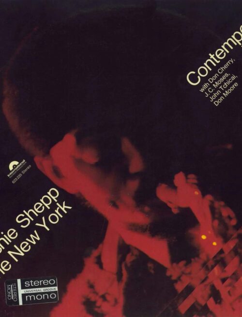 ARCHIE SHEPP - NEW YORK CONTEMPORARY FIVE Vinyl Record