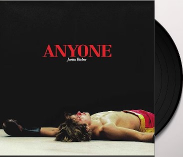 JUSTIN BIEBER - ANYONE/HOLY 12 SINGLE Vinyl Record