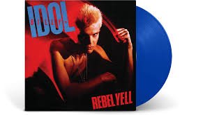 BILLY IDOL - Rebel Yell (Blue Vinyl) Vinyl Record