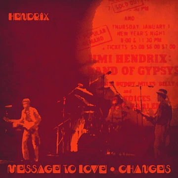 HENDRIX JIMI - MESSAGE OF LOVE (LIVE) Vinyl Record