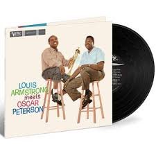 ARMSTRONG LOUIS & PETERSON - ARMSTRONG MEETS PETERSON (ACOU Vinyl Record