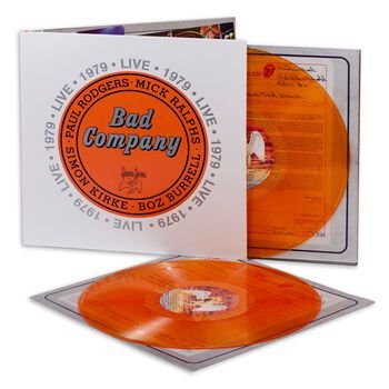 BAD COMPANY - Live 1979 (Opaque Orange Vinyl) (Rsd 2022) Vinyl Record
